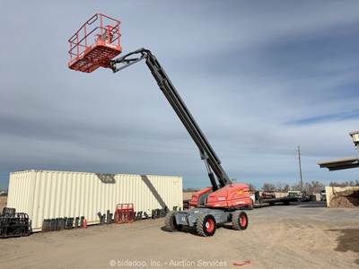 2017 Skyjack SJ66T 66' 4WD Diesel Telescopic Boom Lift Platform Aerial bidadoo