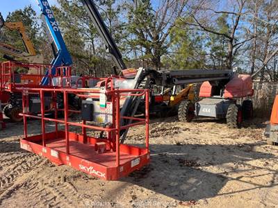 2016 Skyjack SJ66T 66' 4WD Diesel Telescopic Boom Lift Man Aerial -Parts/Repair