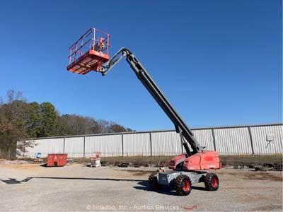 2018 Skyjack SJ66T 66' 4WD Diesel Telescopic Boom Lift Man Aerial Jib bidadoo