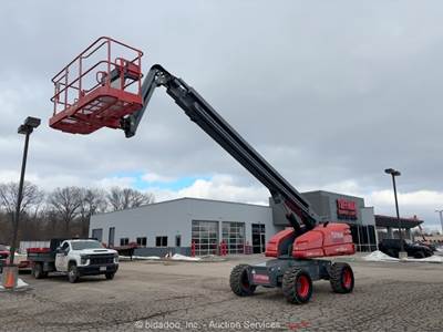 2012 Skyjack SJ66T 66’ 4WD Diesel Telescopic Boom Lift Aerial Platform bidadoo
