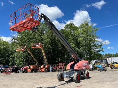 2018 Skyjack SJ66T 66' 4WD Diesel Telescopic Boom Lift Man Aerial Jib bidadoo