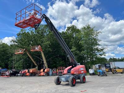 2018 Skyjack SJ66T 66' 4WD D/F Telescopic Boom Lift Aerial Man Platform bidadoo
