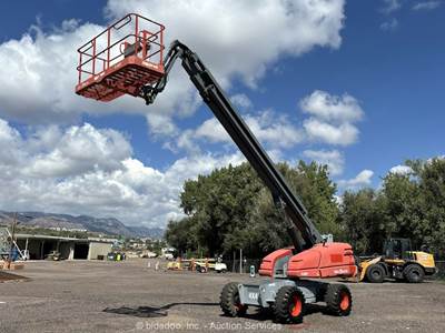 2017 Skyjack SJ66T 66' 4WD Diesel Telescopic Boom Lift Platform Aerial bidadoo