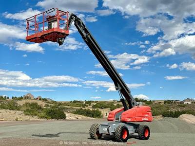 2018 Skyjack SJ66T 66' 4WD Diesel Telescopic Boom Lift Man Aerial bidadoo