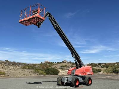 2017 Skyjack SJ66T 66' 4WD Diesel Telescopic Boom Lift Platform Aerial bidadoo