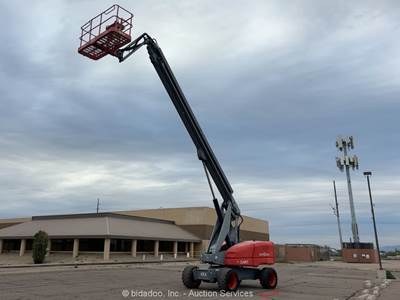 2015 Skyjack SJ86T 86' 4WD Diesel Telescopic Boom Lift Man Aerial bidadoo