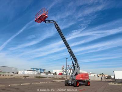 2015 Skyjack SJ86T 86' 4WD Diesel Telescopic Boom Lift Man Aerial bidadoo
