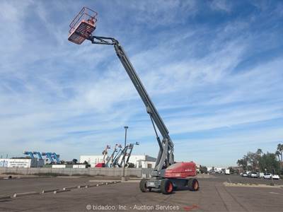 2015 Skyjack SJ86T 86' 4WD Diesel Telescopic Boom Lift Man Aerial bidadoo