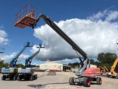 2018 Skyjack SJ86T 86' 4WD Diesel Telescopic Boom Lift Aerial Platform bidadoo