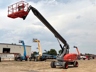2017 Skyjack SJ86T 86' 4WD Diesel Telescopic Boom Lift Aerial Platform bidadoo