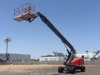 2015 Skyjack SJ86T 86' 4WD Diesel Telescopic Boom Lift Aerial Platform bidadoo