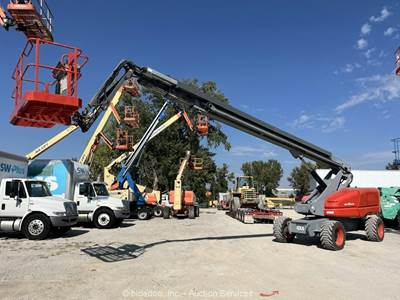 2017 Skyjack SJ86T 86' 4WD Diesel Telescopic Boom Lift Aerial Manlift bidadoo