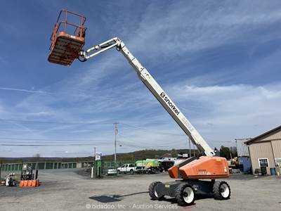 2018 Snorkel 660SJ 66' 4WD Diesel Telescopic Boom Lift Man Aerial Jib bidadoo