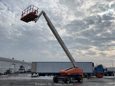2016 Snorkel TB86J 86' 4WD Diesel Telescopic Boom Lift Aerial Jib Gen bidadoo