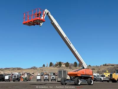 2018 Snorkel TB86J 86' 4WD Diesel Telescopic Boom Lift Platform Aerial bidadoo