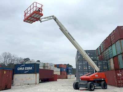 2016 Snorkel TB86J 86' 4WD Diesel Telescopic Boom Lift Man Aerial bidadoo