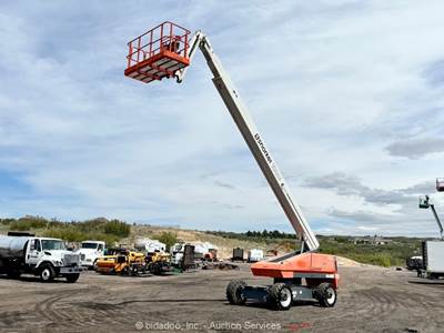 2017 Snorkel TB86J 86' 4WD Dual Fuel Telescopic Boom Lift Manlift Aerial bidadoo