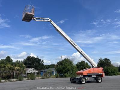 2018 Snorkel TB86J 86' 4WD Diesel Telescopic Boom Lift Man Aerial bidadoo