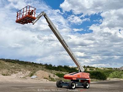 2017 Snorkel TB86J 86' 4WD Dual Fuel Telescopic Boom Lift Manlift Aerial bidadoo