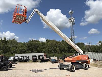 2018 Snorkel TB86J 86' 4WD Dual Fuel Telescopic Boom Lift Man Aerial bidadoo