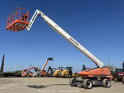 2017 Snorkel TB86J 86' 4WD Diesel Telescopic Boom Lift Man Aerial Jib bidadoo