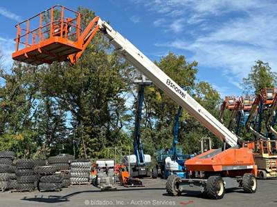 2018 Snorkel TB86J 86' 4WD Diesel Telescopic Boom Lift Man Aerial Gen bidadoo