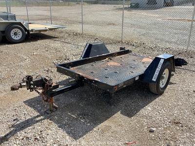 2016 Vermeer TLR33 8' S/A Tilt Deck Utility Compact Equipment Trailer bidadoo