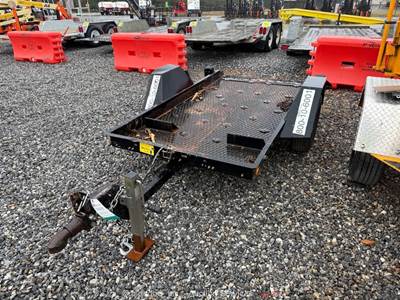 2016 Vermeer TLR33 8' S/A Tilt Deck Utility Compact Equipment Trailer bidadoo