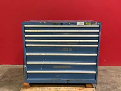 Lista 8-Drawer Tool Box Shop Tool Cabinet Warehouse Equipment Storage bidadoo