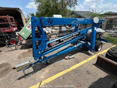 2020 Genie TZ-50 50' Towable Electric Articulating Boom Lift Man -Parts/Repair