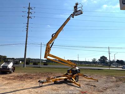 2021 Haulotte 5533A 55' Towable Electric Articulating Boom Lift Aerial bidadoo