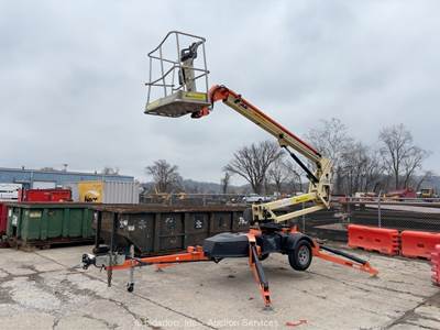 2017 JLG T350 35' Towable Electric Articulating Boom Lift bidadoo -Repair