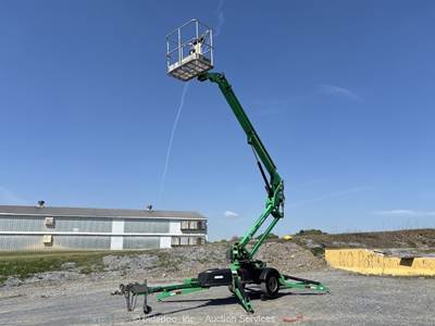 2018 JLG T350 35' Towable Electric Articulating Boom Lift Man Aerial bidadoo