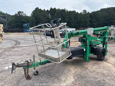 2018 JLG T350 35' Towable Articulating Boom Lift Man Platform Jib -Parts/Repair