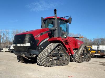 2018 Case IH Steiger 580 Quadtrac Agricultural Farm Crawler Tractor A/C bidadoo