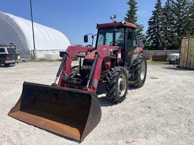 Case JX80 4WD Front Loader Tractor Cab Utility Ag Farm Hyd Remote bidadoo