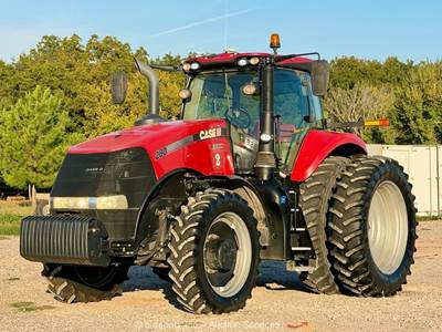 2020 Case Magnum 280 4WD Row-Crop Diesel MFWD Tractor Cab A/C PTO FPT bidadoo