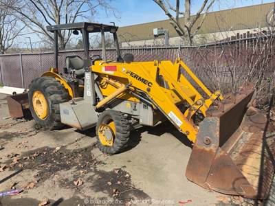Fermec 640B 4WD Skip Loader Box Scraper Tractor Perkins Diesel -Parts/Repair