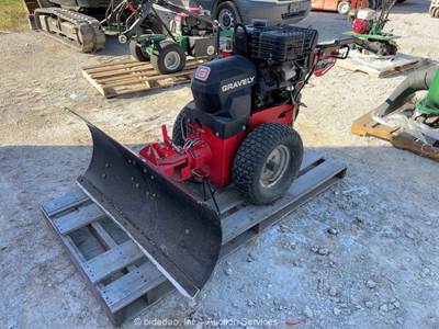 Gravely Pro-Qxt 48" Plow Utility Walk Behind Tractor Wheeled Manual Q/C bidadoo