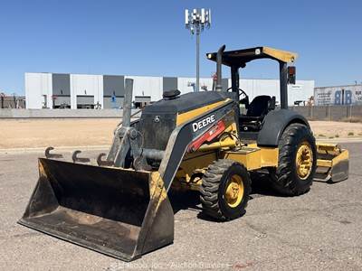2014 John Deere 210K EP 4x4 Skip Loader Box Scraper Ag Tractor Diesel bidadoo