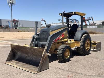 2014 John Deere 210K EP 4WD Skip Loader Box Scraper Tractor Ripper bidadoo