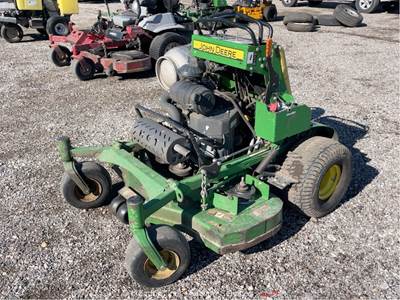 2019 John Deere 648R 48" Stand on Lawn Mower Zero Turn Turf Maintenance bidadoo