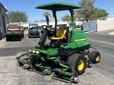 2018 John Deere 7500A 100" Fairway Hydraulic Reel Riding Lawn Mower bidadoo