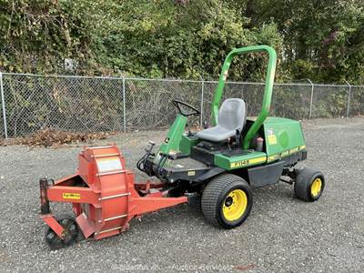 John Deere F1145 4WD Commercial Front Blower Tractor Utility Ag Farm bidadoo