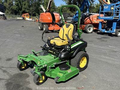 2022 John Deere Z930M 60" Zero Turn Riding Finish Lawn Mower Landscape bidadoo