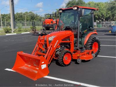 2019 Kubota B2650HSD 4WD Diesel Tractor Utility Ag Farm A/C LOW HOURS bidadoo