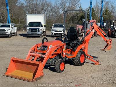 2021 Kubota BX23 4WD Utility Tractor Bucket Diesel Backhoe Loader PTO bidadoo
