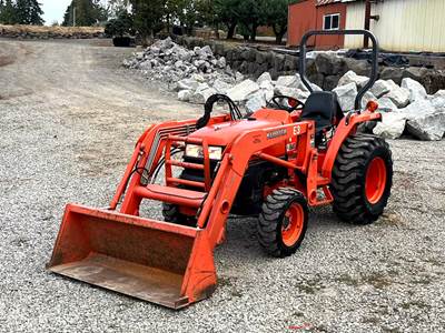 2007 Kubota  L2800D HST 4WD Compact Utility Tractor Loader PTO 3-Point bidadoo