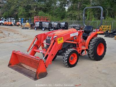 2018 Kubota L3901HST Wheel Loader Utility Tractor Diesel 3-Point PTO bidadoo