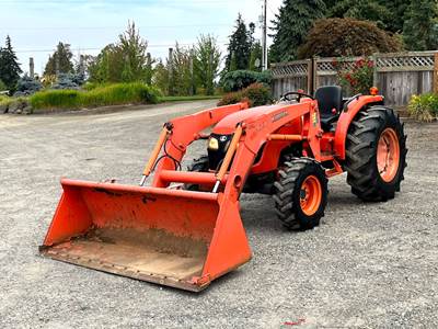 2012 Kubota MX5100D 4WD Utility Ag Farm Tractor Loader 3-Point Hitch PTO bidadoo